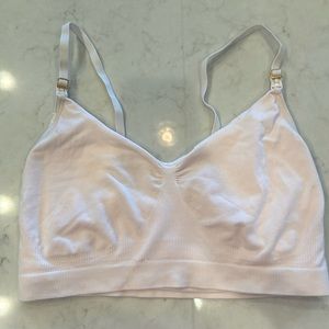 Hatch the Essential Maternity Pumping and Nursing Bra - Medium - pink